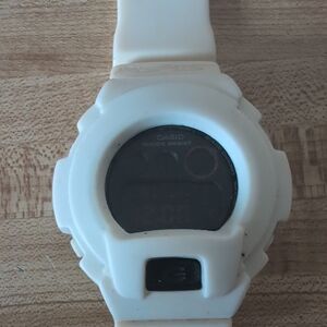Casio Cream Digital Smartwatch